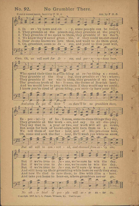 Songs of Pentecostal Power, Complete page 227
