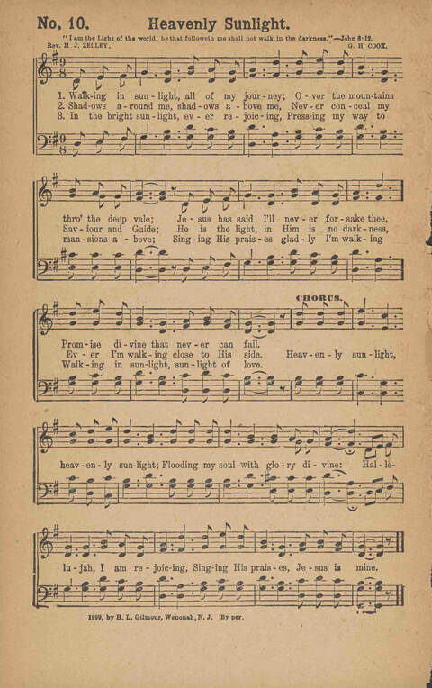 Songs of Pentecostal Power, Complete page 9