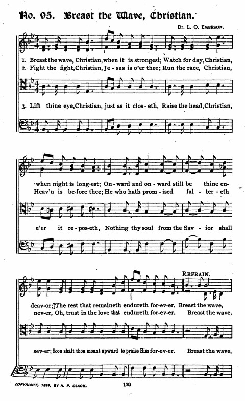 Songs and Praises: for Revivals, Sunday Schools, Singing Schools, and General Church Work page 104