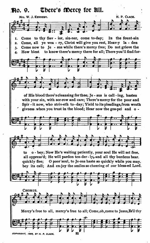 Songs and Praises: for Revivals, Sunday Schools, Singing Schools, and General Church Work page 16