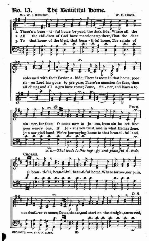 Songs and Praises: for Revivals, Sunday Schools, Singing Schools, and General Church Work page 20