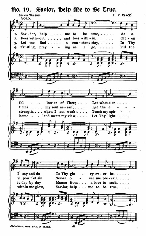 Songs and Praises: for Revivals, Sunday Schools, Singing Schools, and General Church Work page 26