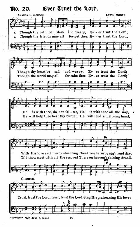 Songs and Praises: for Revivals, Sunday Schools, Singing Schools, and General Church Work page 28
