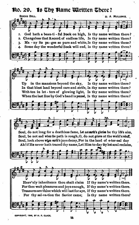 Songs and Praises: for Revivals, Sunday Schools, Singing Schools, and General Church Work page 37