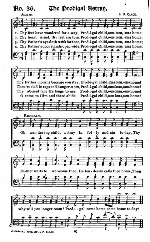 Songs and Praises: for Revivals, Sunday Schools, Singing Schools, and General Church Work page 44