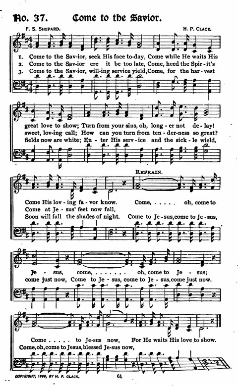 Songs and Praises: for Revivals, Sunday Schools, Singing Schools, and General Church Work page 45