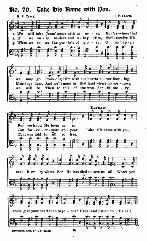 Songs and Praises: for Revivals, Sunday Schools, Singing Schools, and General Church Work page 79