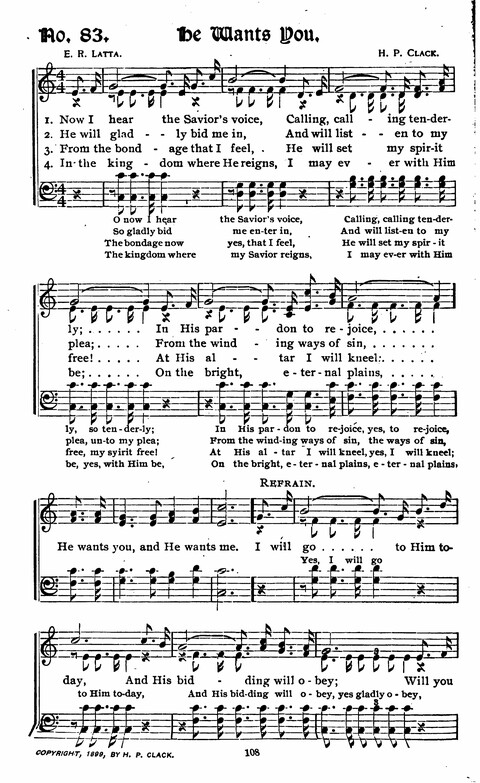 Songs and Praises: for Revivals, Sunday Schools, Singing Schools, and General Church Work page 92