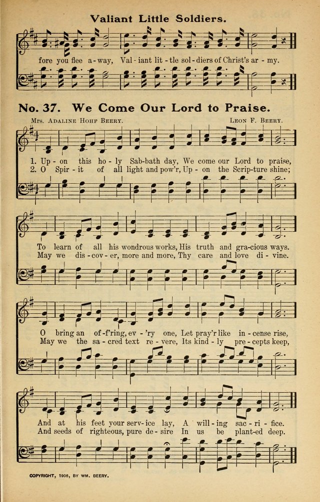 Song Praises: for the Sunday school, Christian workers