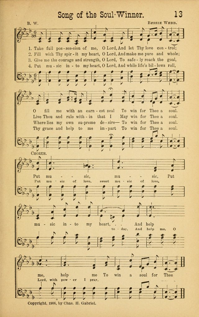 Song Praises: for Sunday schools, Epworth League meetings,Christian Endeavor and young people