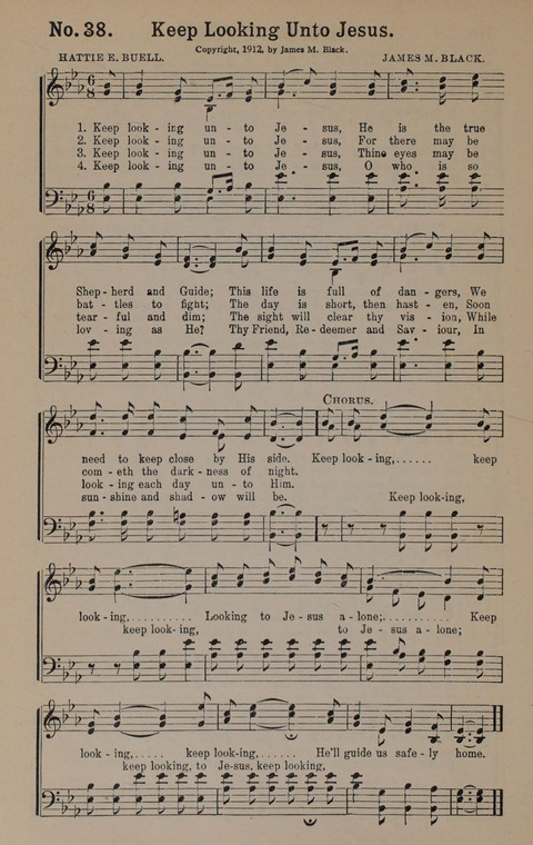 Sacred Praise: for Use in Gospel Meetings, Evangelistic Services ... page 38