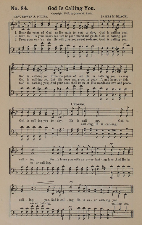 Sacred Praise: for Use in Gospel Meetings, Evangelistic Services ... page 84