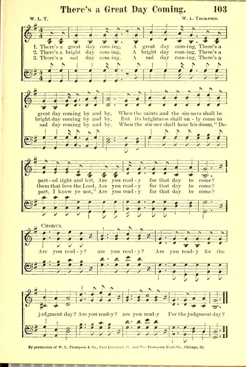 Songs of Praise and Victory page 103