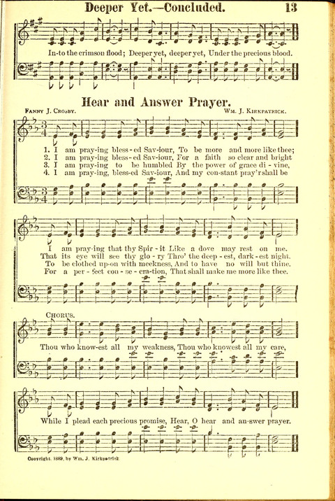 Songs of Praise and Victory page 13