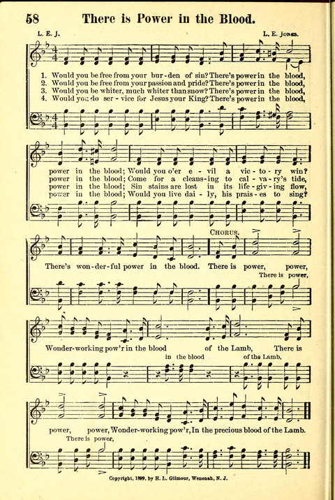Songs of Praise and Victory page 58