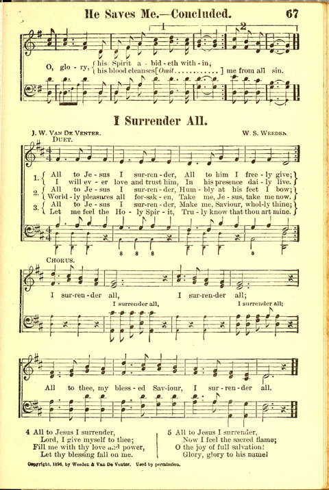 Songs of Praise and Victory page 67