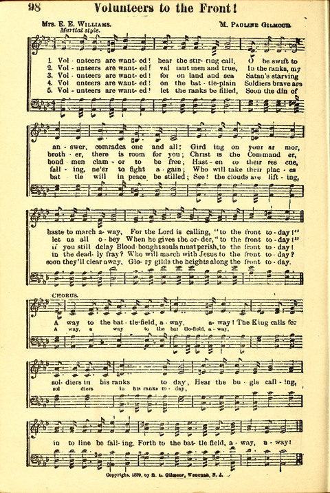 Songs of Praise and Victory page 98