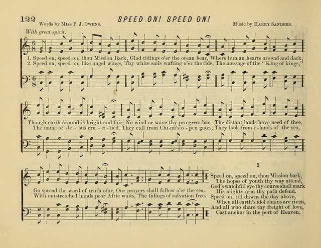 Sparkling Rubies: a choice collection of new Sunday-school music page 122