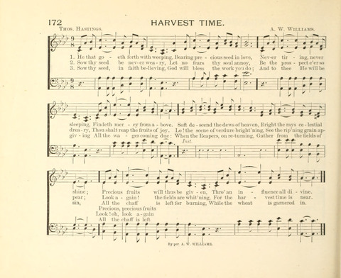 Sowing and Reaping: hymns, tunes and carols for the Snday school, prayer, praise and Gospel service page 172