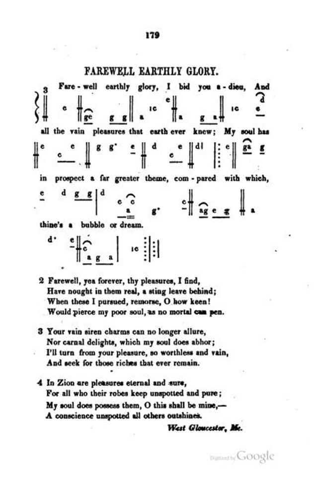 A Sacred Repository of Anthems and Hymns page 199