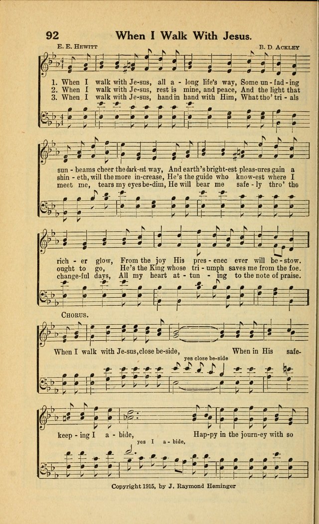 Select Revival Hymns : a collection of new and old hymns suitable for every department of church work, Bible school, young people