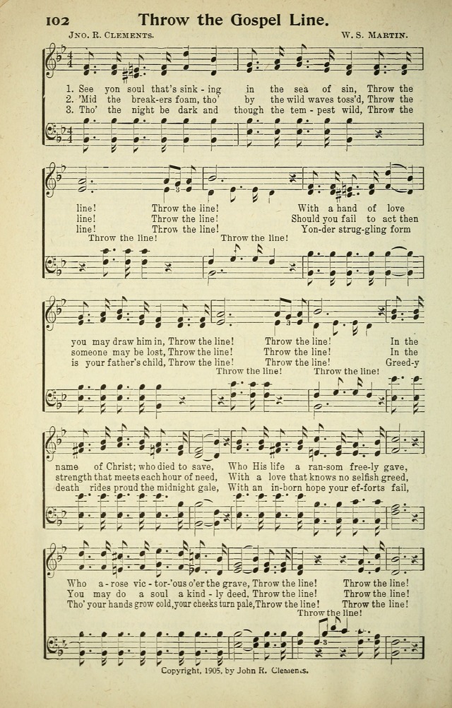Songs of Redemption and Praise. Rev. page 100