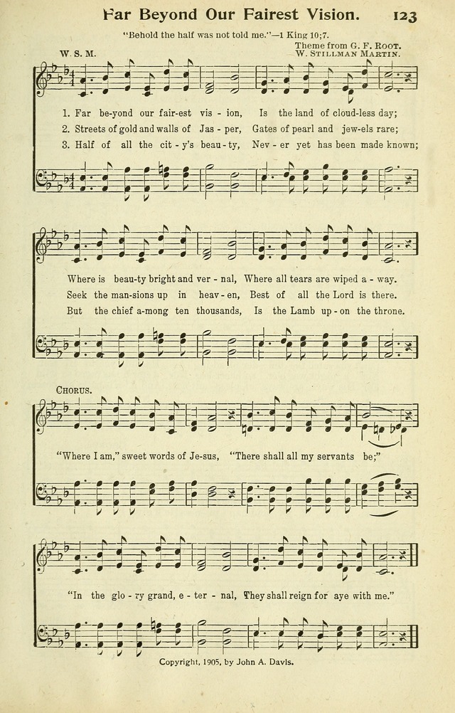 Songs of Redemption and Praise. Rev. page 121