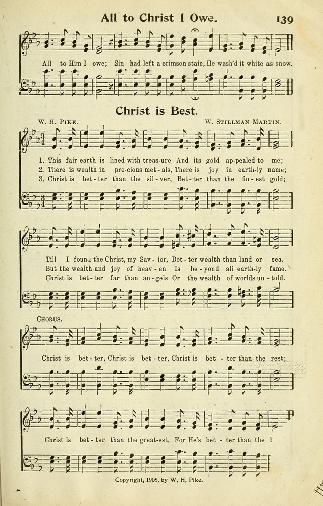 Songs of Redemption and Praise. Rev. page 137