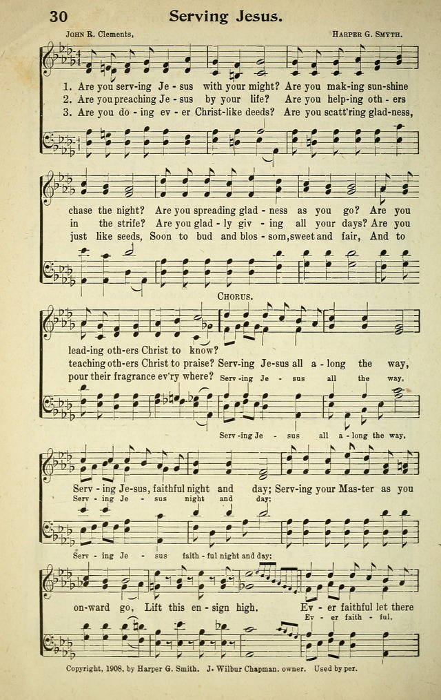 Songs of Redemption and Praise. Rev. page 188