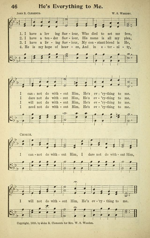 Songs of Redemption and Praise. Rev. page 204