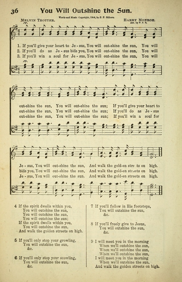 Songs of Redemption and Praise. Rev. page 34