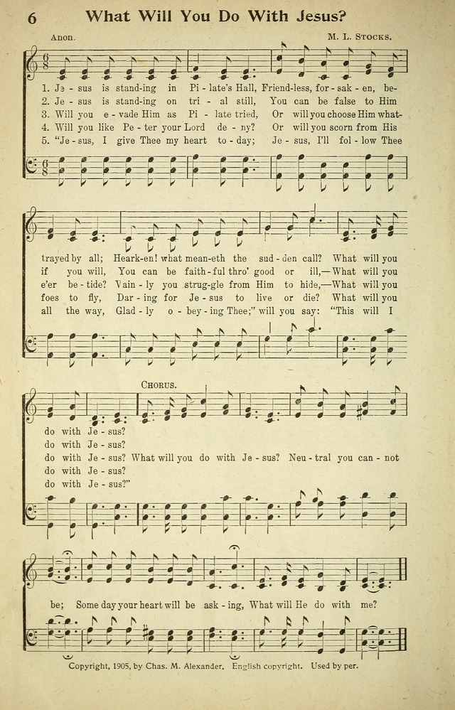 Songs of Redemption and Praise. Rev. page 4
