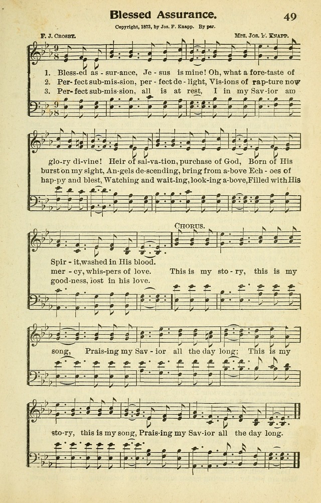 Songs of Redemption and Praise. Rev. page 47