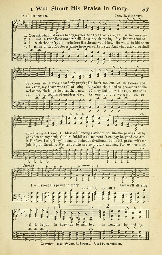 Songs of Redemption and Praise. Rev. page 55