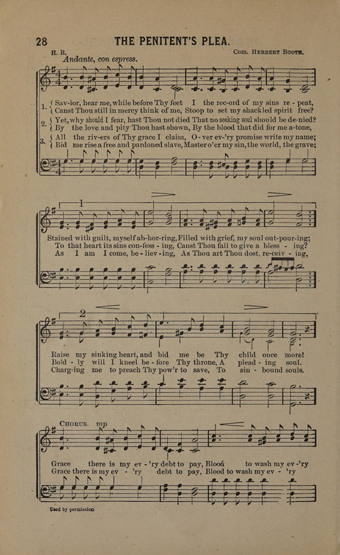 Soul Refreshing Songs: for use in religious meetings page 28