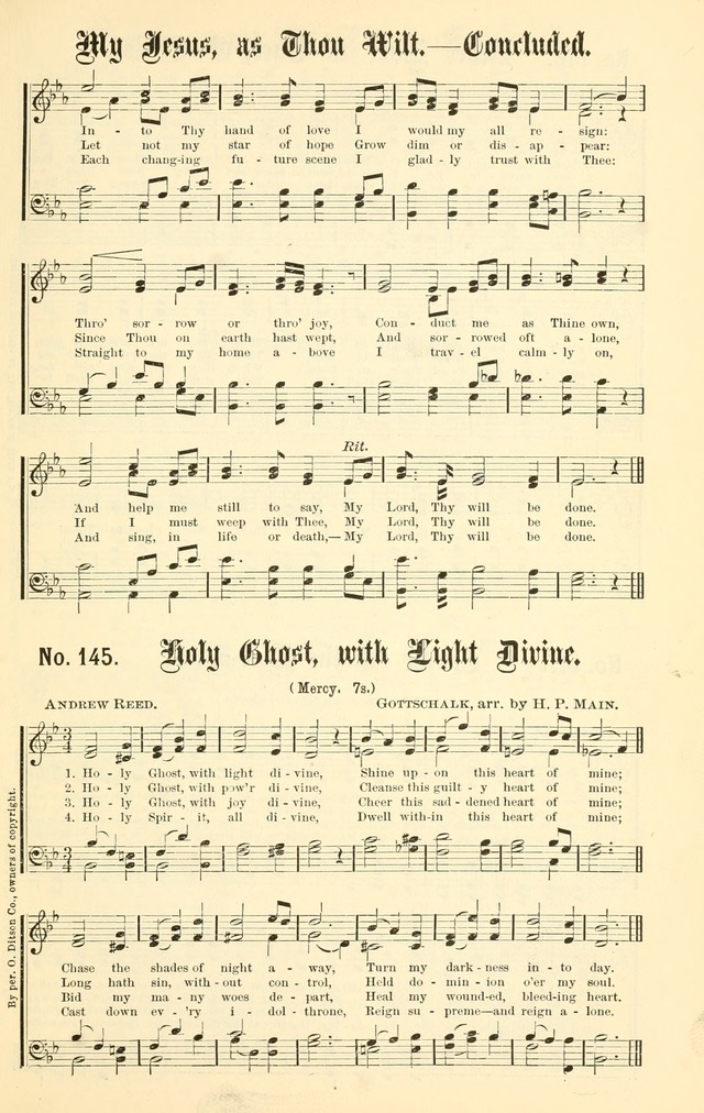 Sacred Songs No. 1: compiled and arranged for use in gospel meetings, Sunday schools, prayer meetings and other religious services page 143