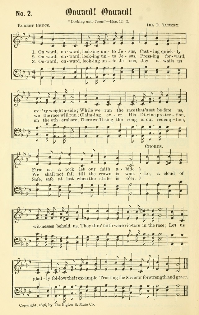 Sacred Songs No. 1: compiled and arranged for use in gospel meetings, Sunday schools, prayer meetings and other religious services page 2