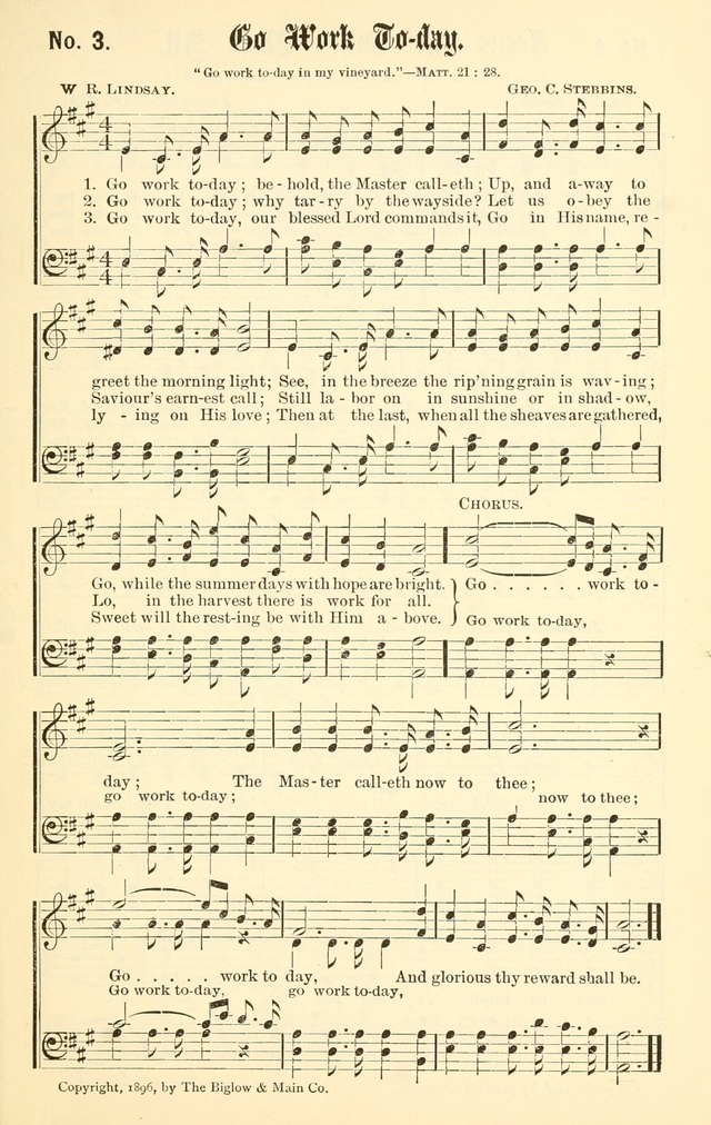 Sacred Songs No. 1: compiled and arranged for use in gospel meetings, Sunday schools, prayer meetings and other religious services page 3