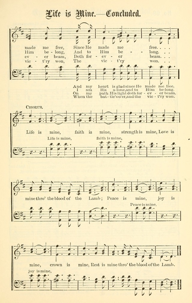 Sacred Songs No. 1: compiled and arranged for use in gospel meetings, Sunday schools, prayer meetings and other religious services page 69