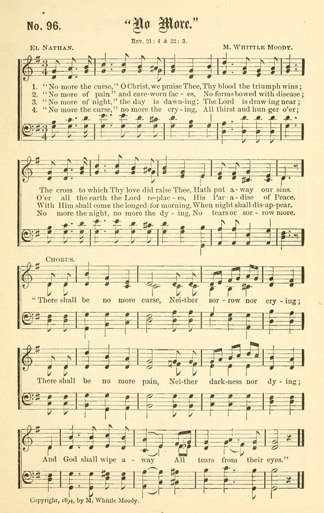 Sacred Songs No. 1: compiled and arranged for use in gospel meetings, Sunday schools, prayer meetings and other religious services page 97