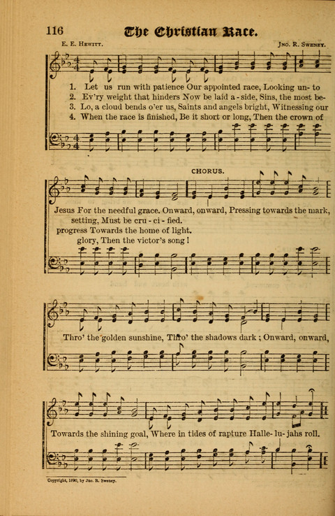 Sunlit Songs: for use in meetings for Christian worship or work page 116