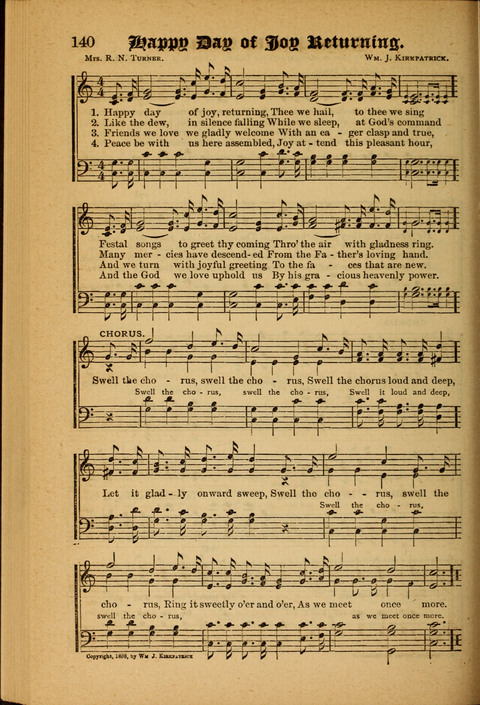Sunlit Songs: for use in meetings for Christian worship or work page 140