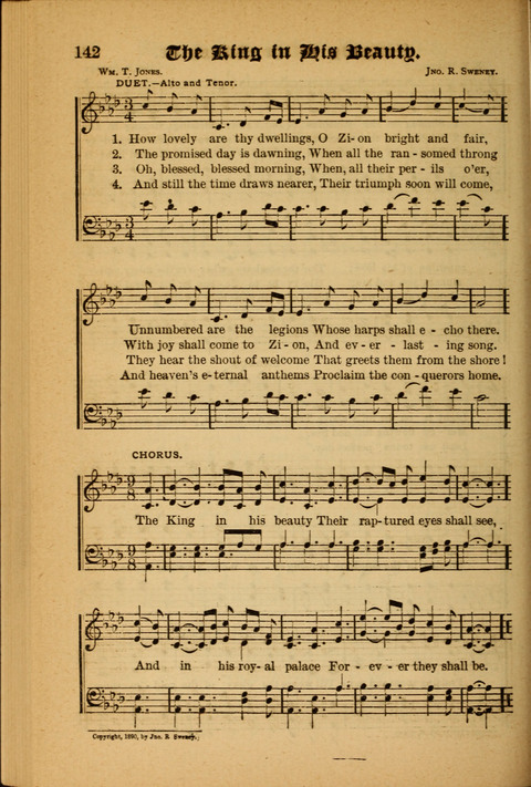 Sunlit Songs: for use in meetings for Christian worship or work page 142