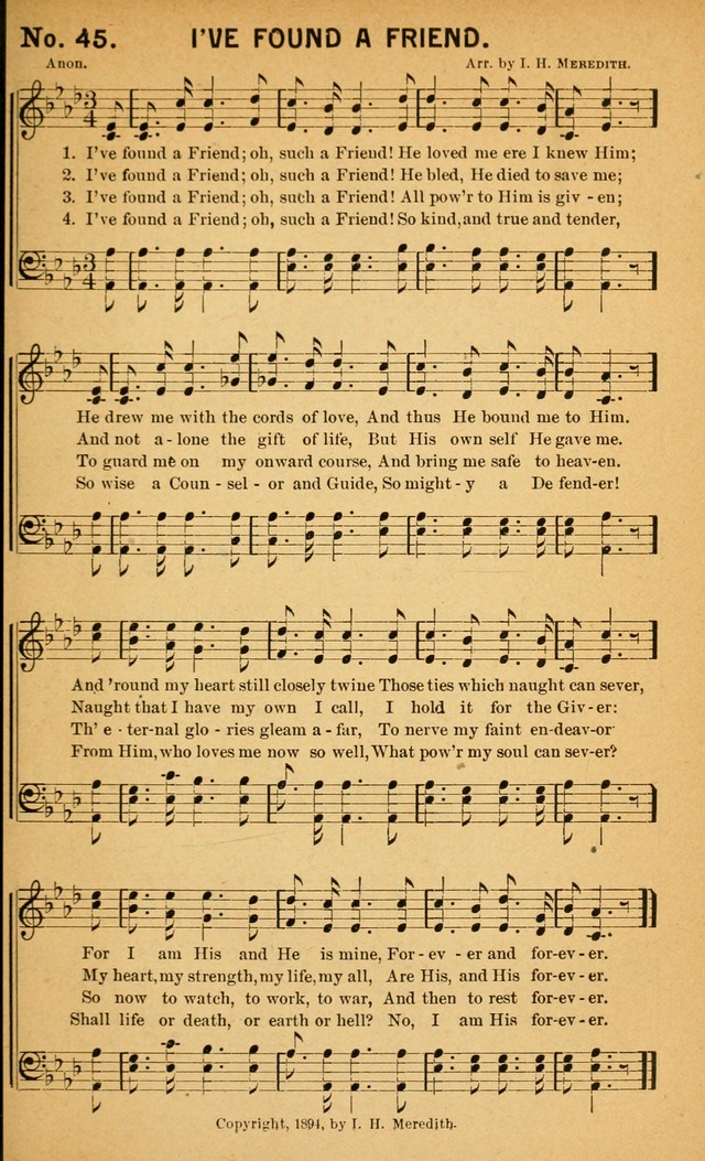 Sermons in Song: for use in Gospel meetings and other religious services page 48