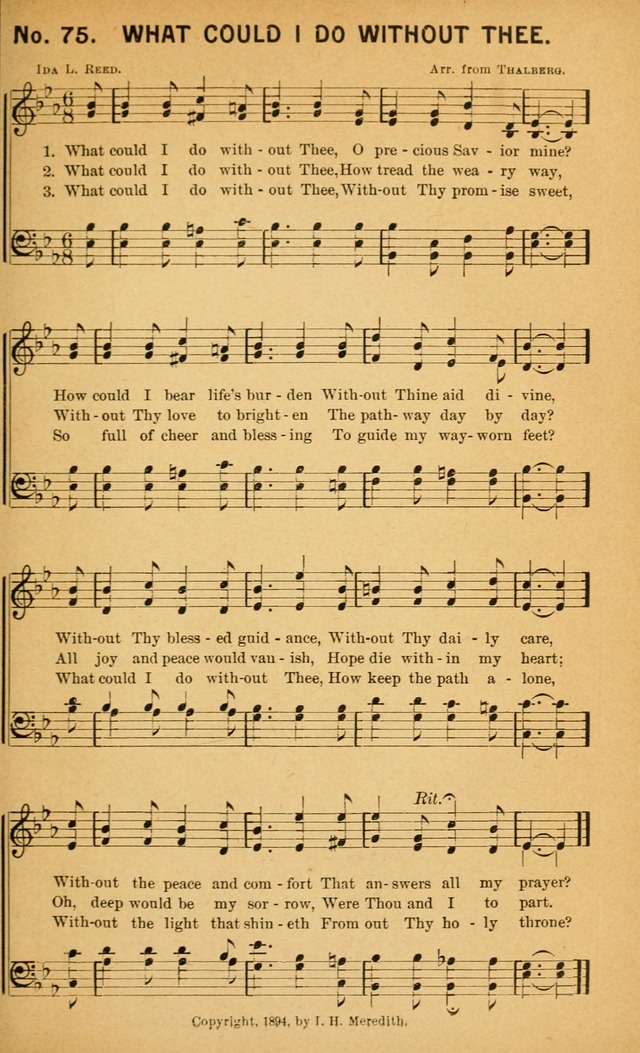 Sermons in Song: for use in Gospel meetings and other religious services page 78