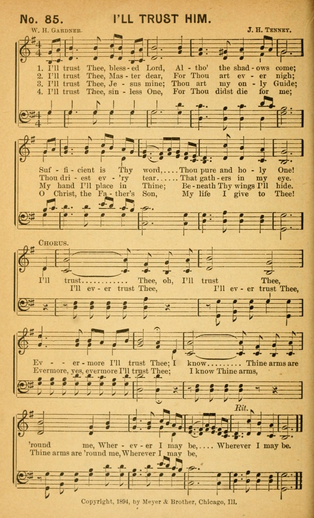 Sermons in Song: for use in Gospel meetings and other religious services page 89