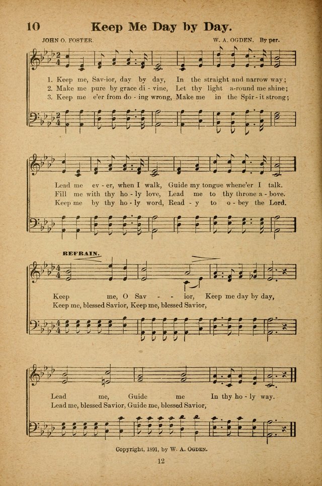 The Seed Sower: a collection of songs for Sunday schools and gospel meetings page 12