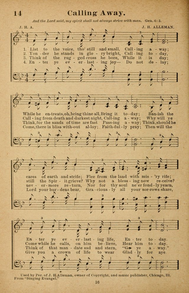 The Seed Sower: a collection of songs for Sunday schools and gospel meetings page 16