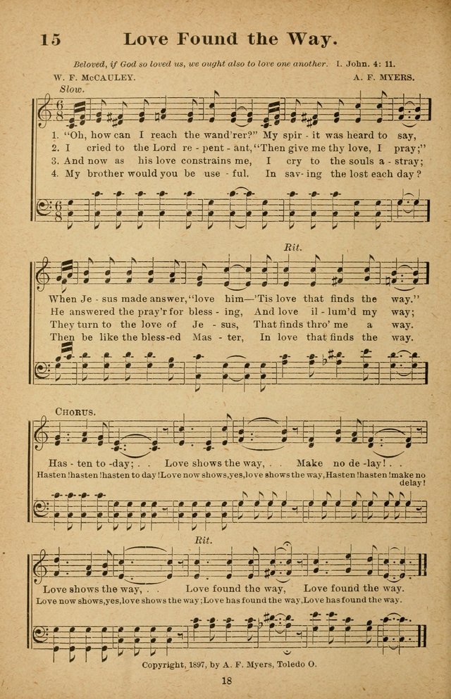 The Seed Sower: a collection of songs for Sunday schools and gospel meetings page 18