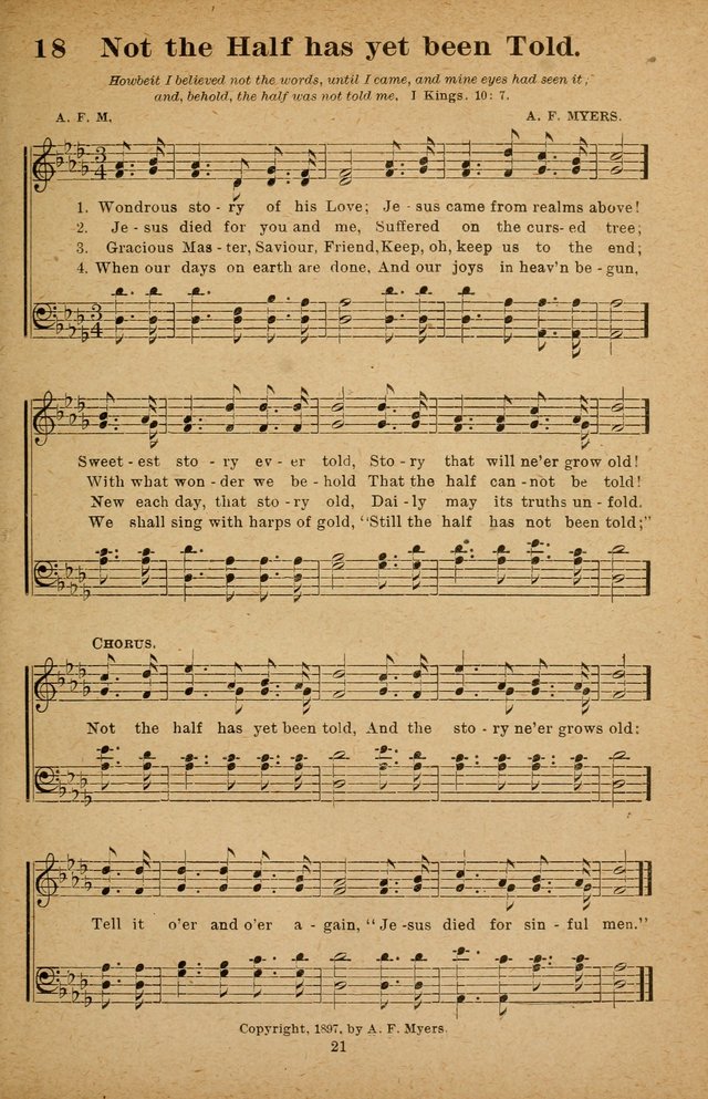 The Seed Sower: a collection of songs for Sunday schools and gospel meetings page 21